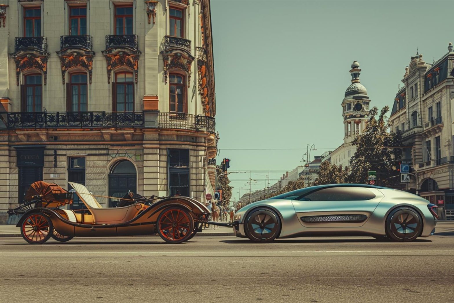 L’évolution de la voiture : des chariots à la conduite autonome