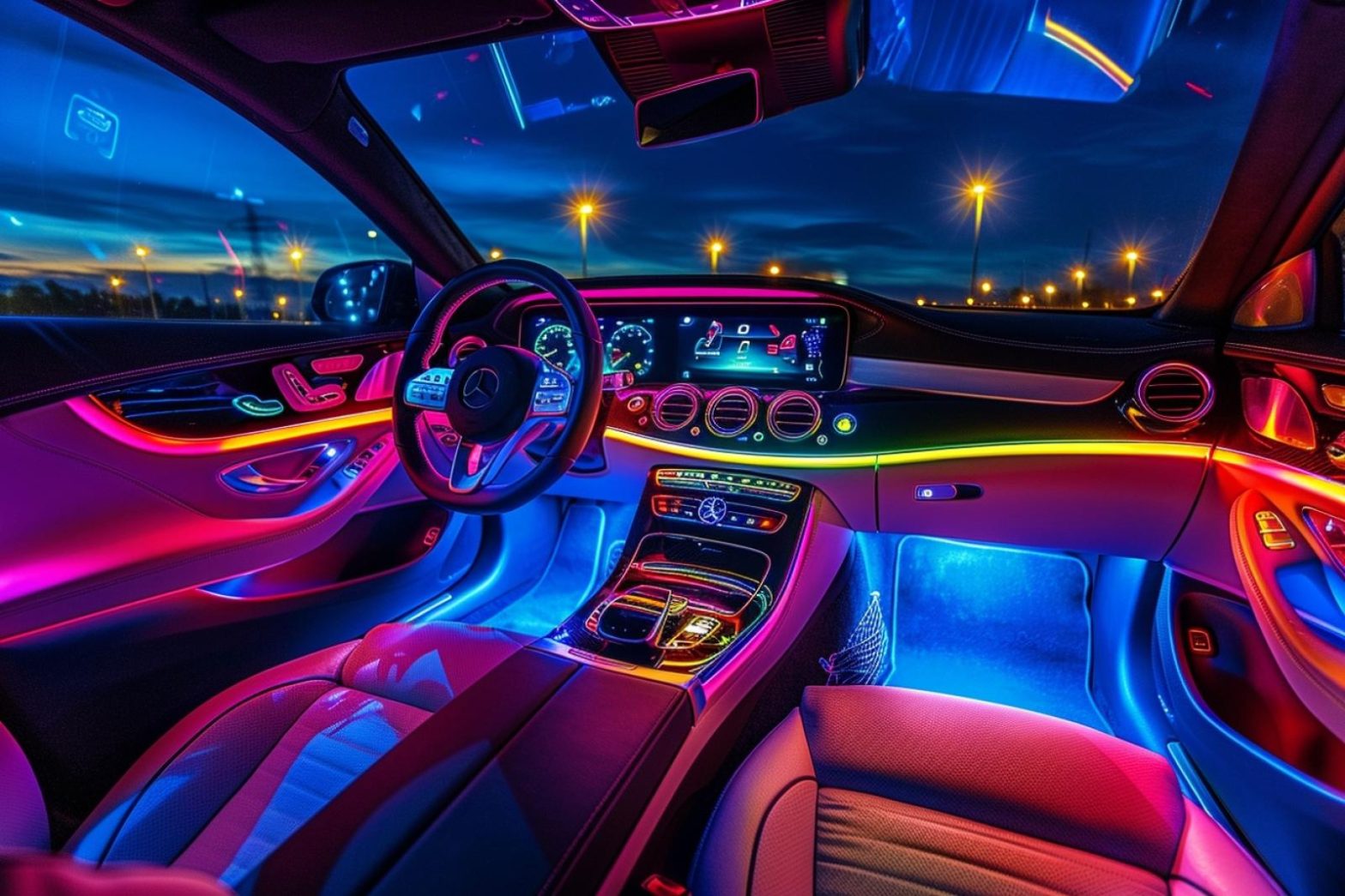 Transformez l&rsquo;intérieur de votre voiture avec des LED : guide d&rsquo;installation